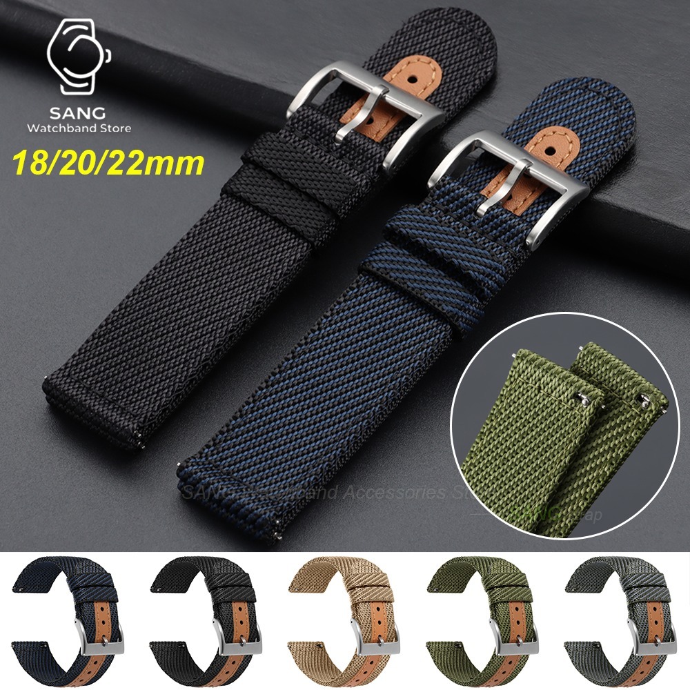 Suede Strap Watch - Pasek do zegarka z nylonu z