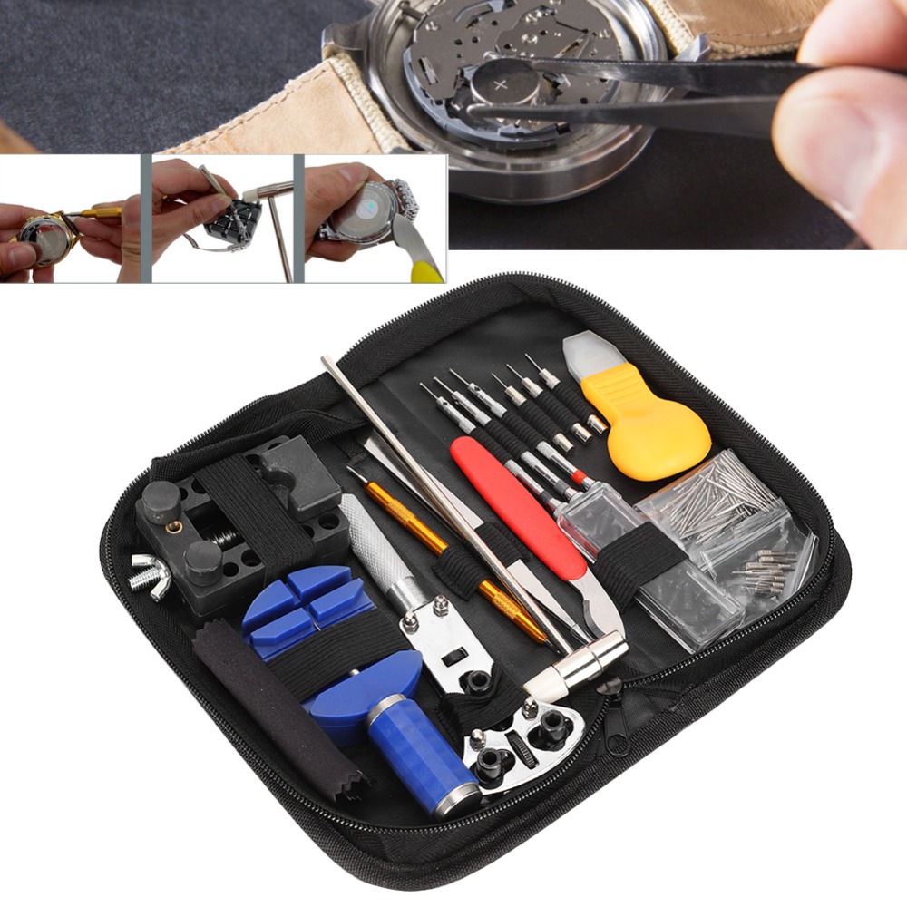 Spring Bar Tool Set - 147-częściowy zestaw narzędzi do naprawy zegarków