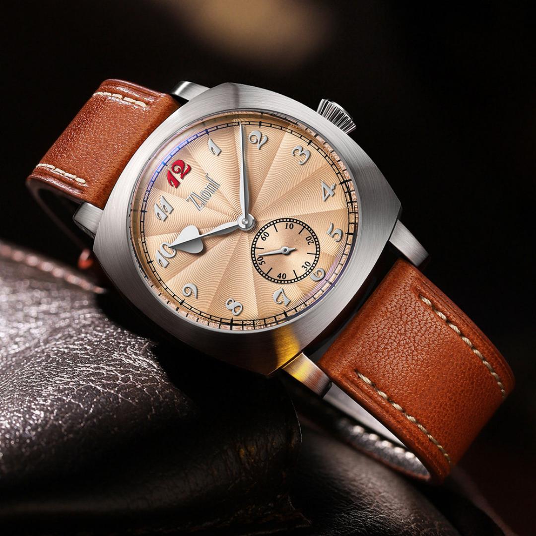 Tropic Strap Vintage - Zegarek męski vintage, tarcza w kolorze