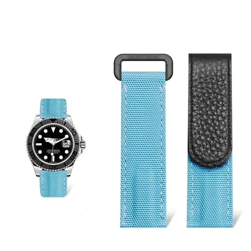 20mm 21mm zapięcie na rzep płó – Canvas Strap Watch recenzja i cena