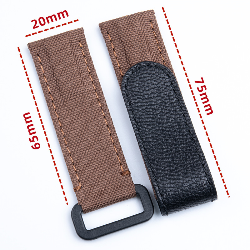 20mm 21mm zapięcie na rzep płó – Canvas Strap Watch recenzja i cena