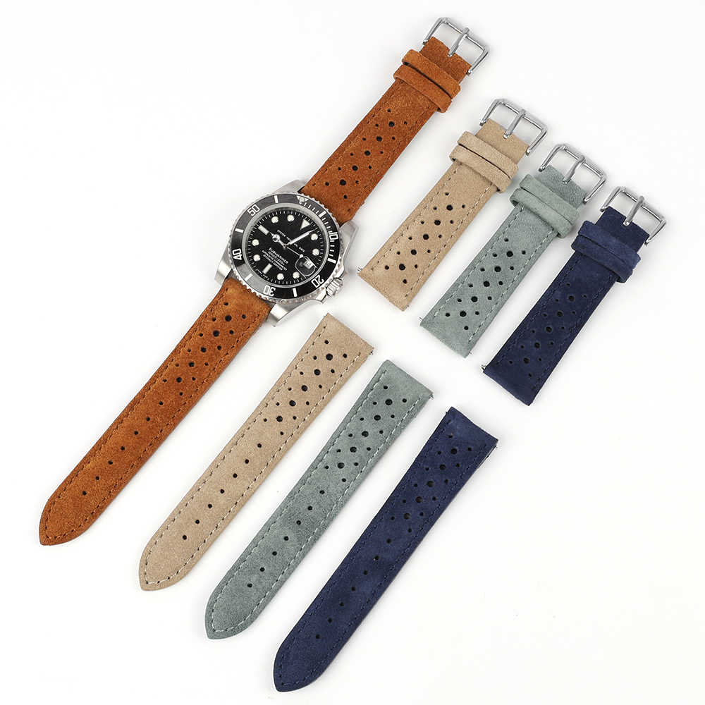 Zamszowy Pasek do Zegarka 18mm – Suede Strap Watch recenzja i cena