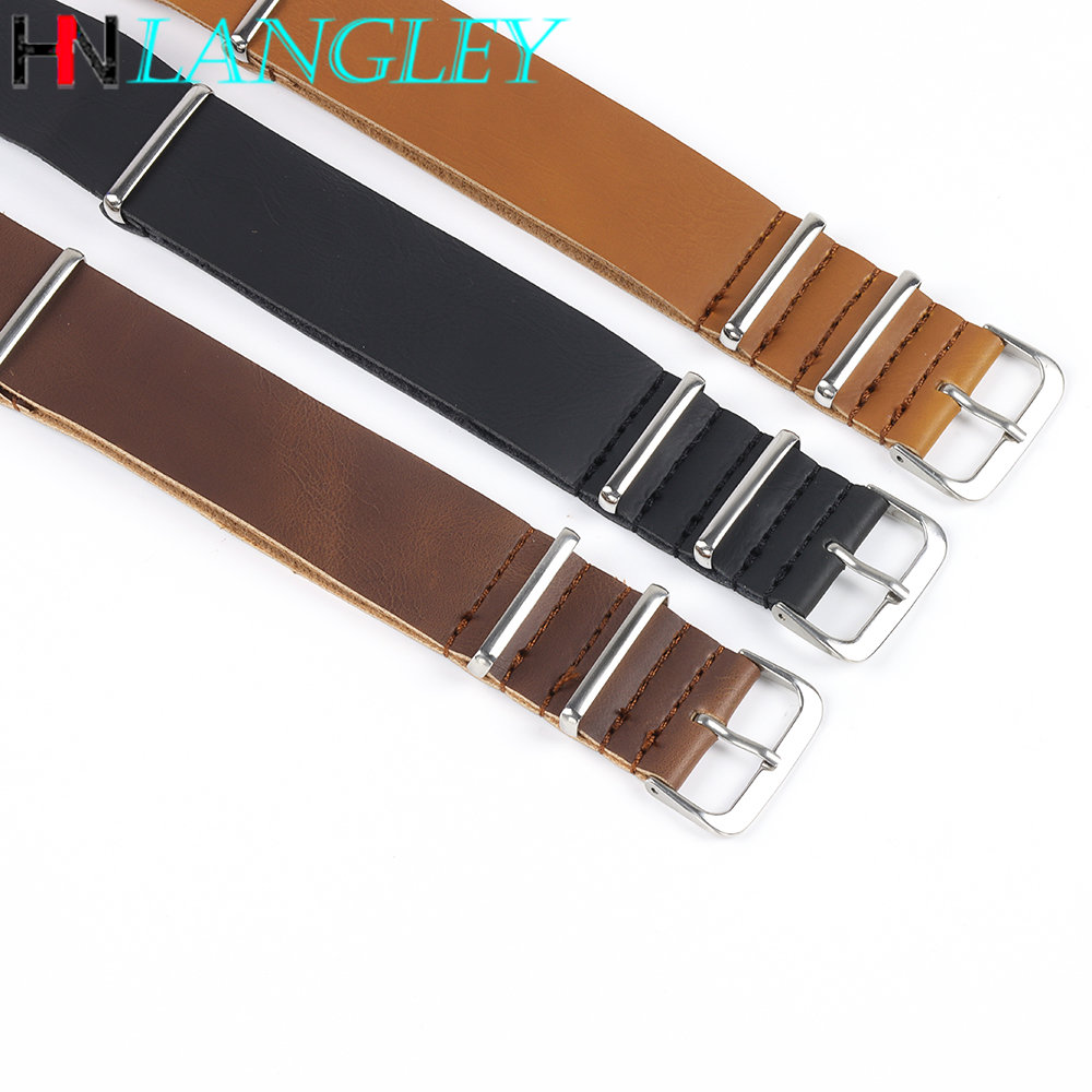 Ultra cienki skórzany pasek do – Nato Strap Nylon recenzja i cena