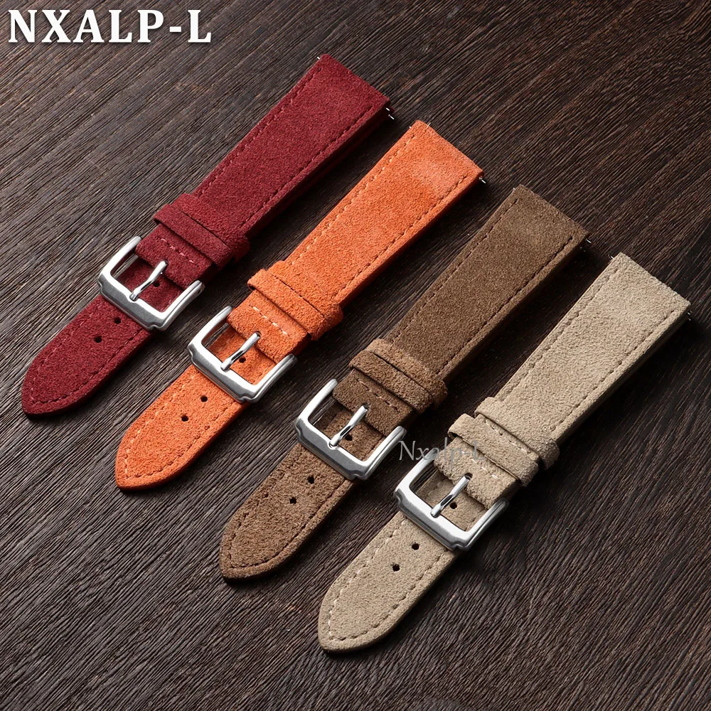 Wytrzymały pasek do zegarka ze – Suede Strap Watch recenzja i cena