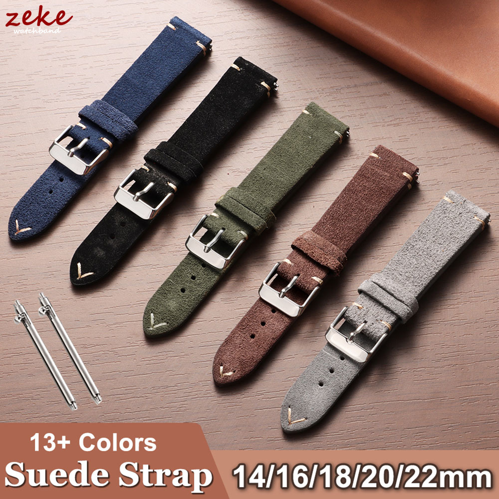 Paski do zegarków z miękkiej s – Suede Strap Watch recenzja i cena
