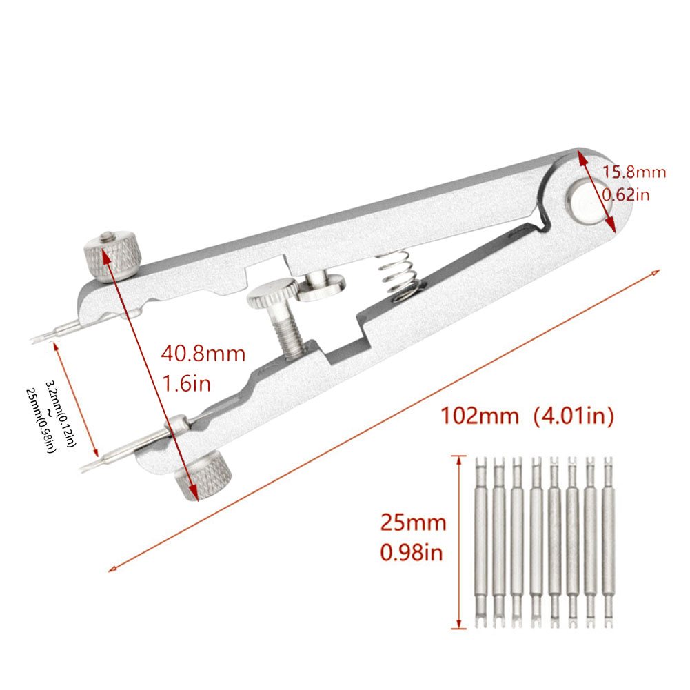 Zestaw narzędzi do sprężyn zeg – Spring Bar Tool Set recenzja i cena