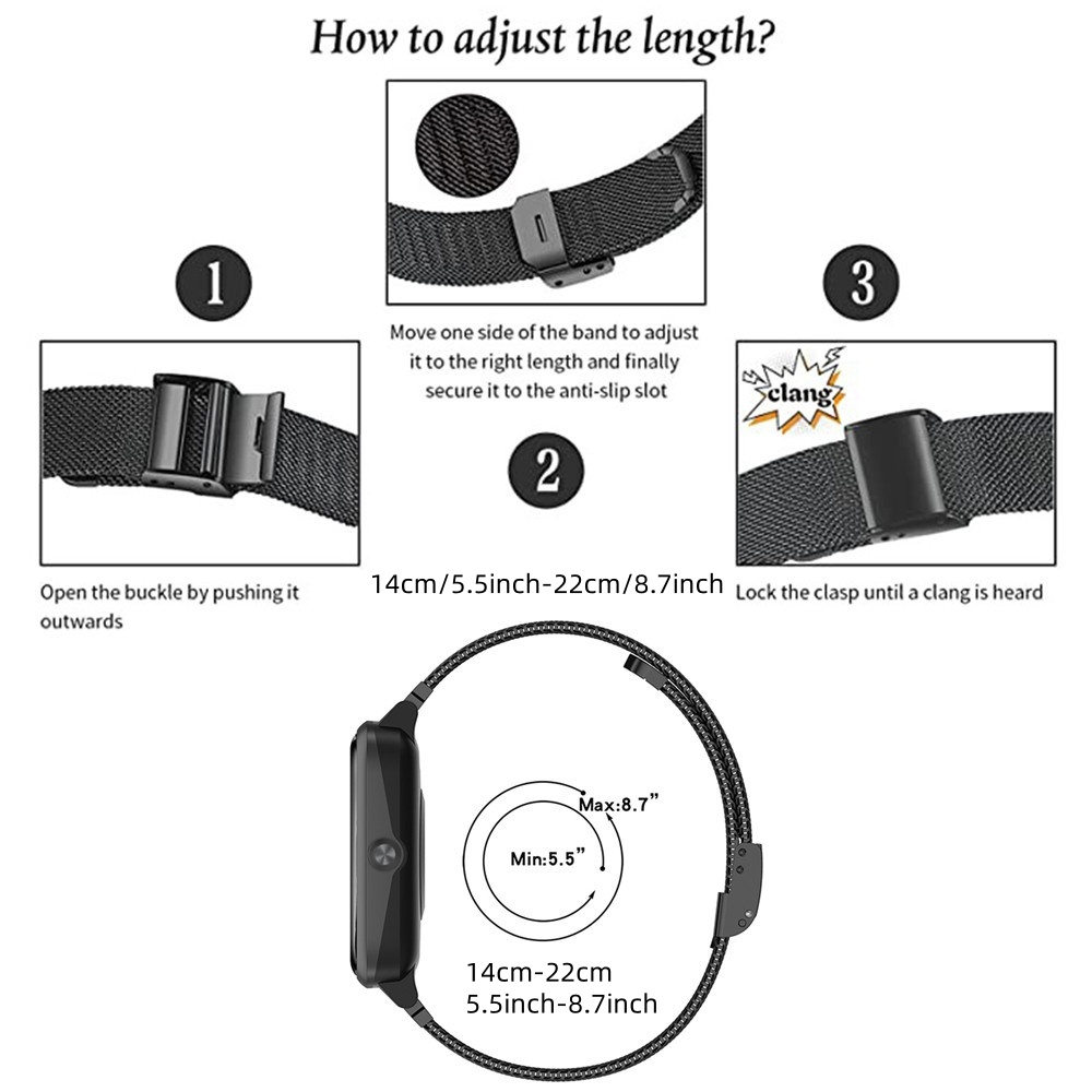 Metalowe paski do Honor Watch  – Mesh Strap Metal recenzja i cena