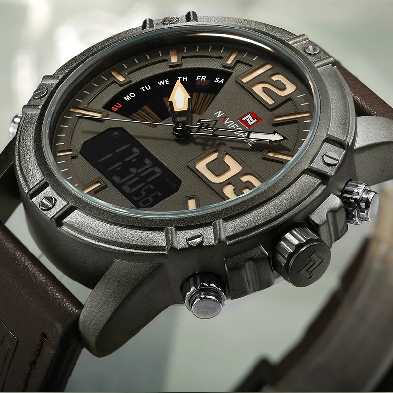 Zegarek męski NAVIFORCE, topow – Leather Watch Band Men recenzja i cena
