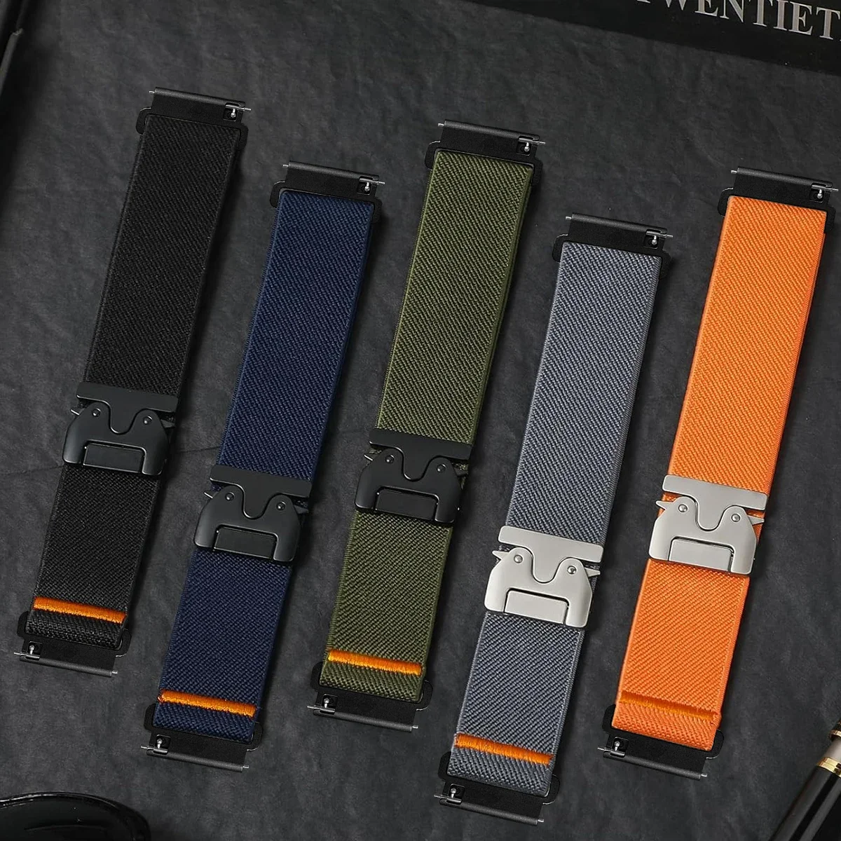 Nylonowe paski + etui TPU do R – Parachute Strap Elastic recenzja i cena