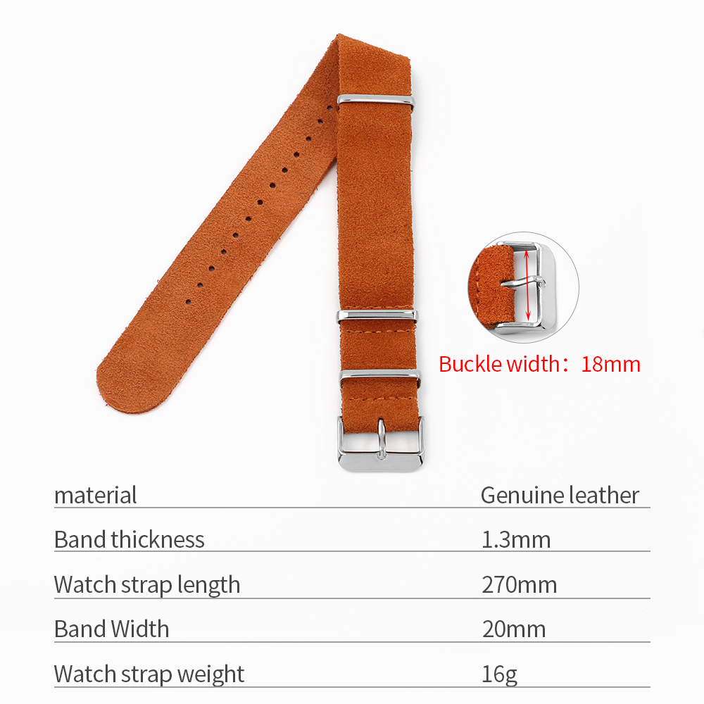 Pasek do zegarka ze skóry zams – Suede Strap Watch recenzja i cena