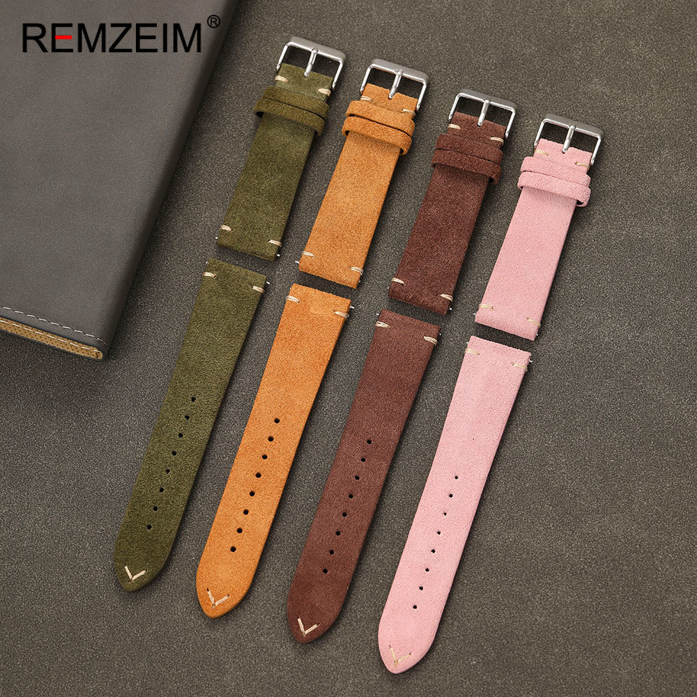 Unisexowy pasek do zegarka ze  – Suede Strap Watch recenzja i cena