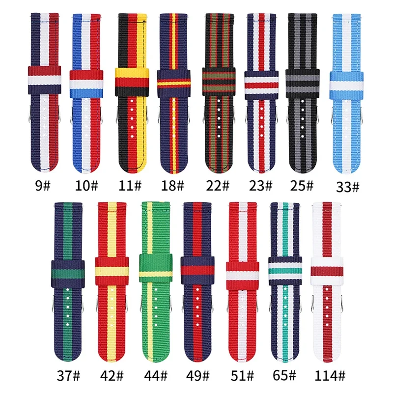 20mm 22mm Tkany nylonowy pasek – Nato Strap Nylon recenzja i cena