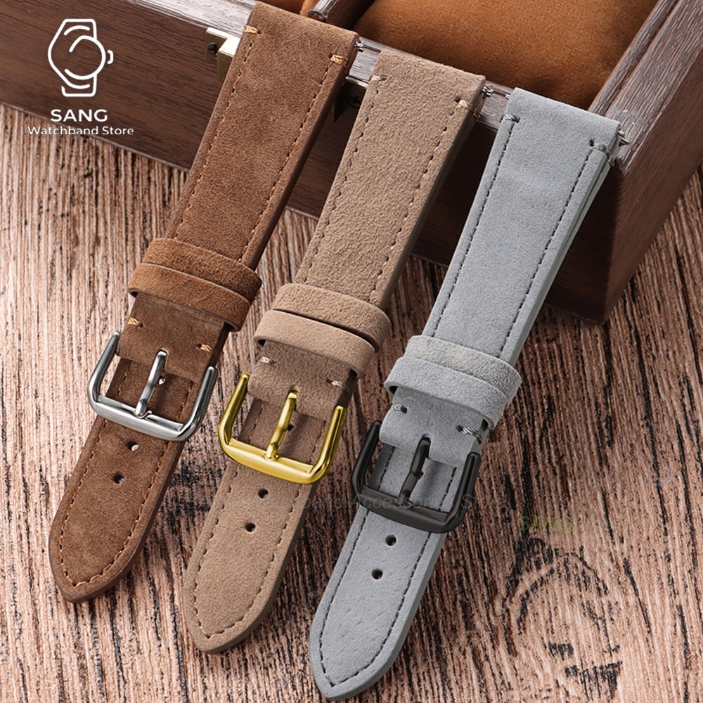 Uniwersalne paski do zegarków  – Suede Strap Watch recenzja i cena