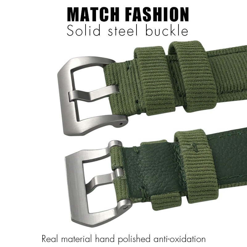 Do Panerai 24mm nowy nylonowy  – Canvas Strap Watch recenzja i cena