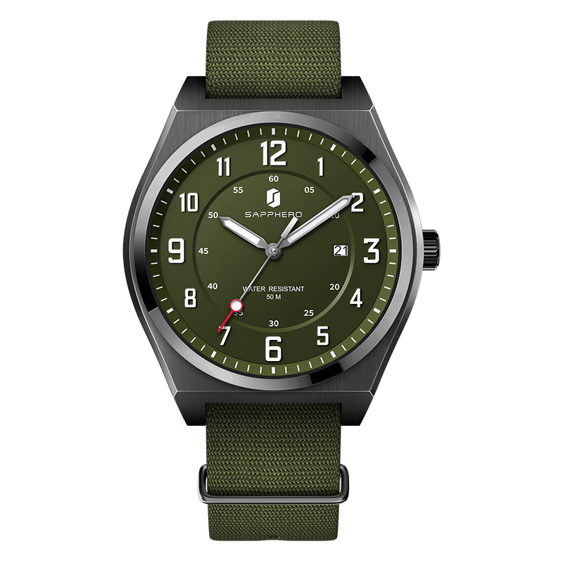 Zegarek męski SAPPHERO, sporto – Tropic Strap Vintage recenzja i cena