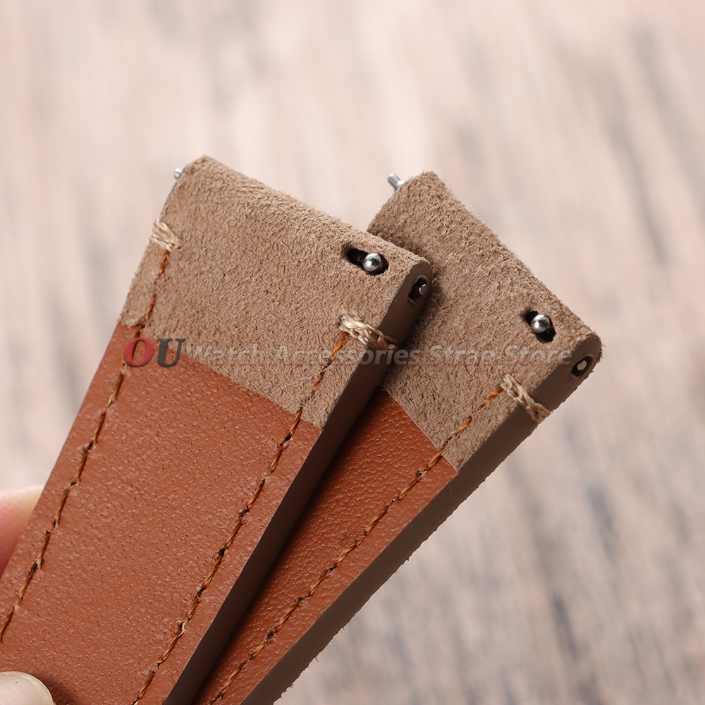 Pasek do zegarka ze skóry bydl – Suede Strap Watch recenzja i cena